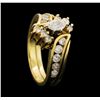 Image 4 : 1.14 ctw Diamond Ring & Wedding Band - 14KT Yellow Gold