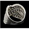 Image 3 : 3.03 ctw Diamond Ring - Platinum