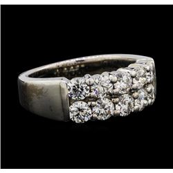 Hearts on Fire 1.52 ctw Diamond Ring - 18KT White Gold