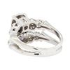 Image 3 : 0.35 ctw Diamond Ring - 14KT White Gold