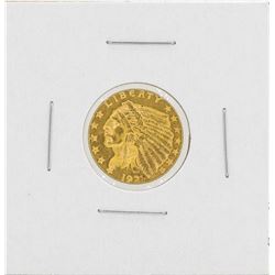 1927 $2 1/2 Indian Head Quarter Eagle Gold Coin