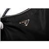 Image 5 : Prada Black Nylon Leather Trim Shoulder Bag
