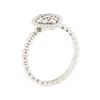 Image 4 : 0.38 ctw Diamond Ring - 14KT White Gold