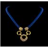 Image 2 : 3.12 ctw Diamond Necklace - 18KT Yellow Gold