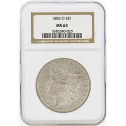 1883-O MS63 NGC Morgan Silver Dollar