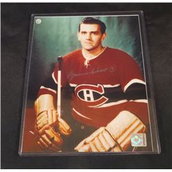 Maurice Richard Autographed Montreal Canadiens