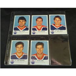Lot Of 9 Red Rooster Oilers Cards Mark Messier