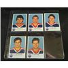 Image 1 : Lot Of 9 Red Rooster Oilers Cards Mark Messier
