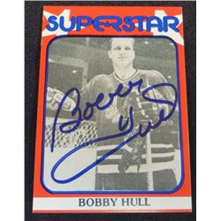 Bobby Hull Signed Superstar Sports Card #75