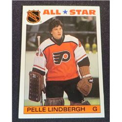 1985-86 Topps Sticker Inserts #6 Pelle Lindbergh