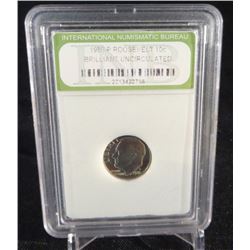 INB 1980 USA Roosevelt 10 Cent Brillaint UNC Coin