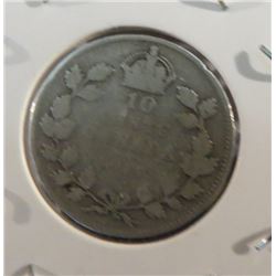 1917 Canadian King George Silver Dime