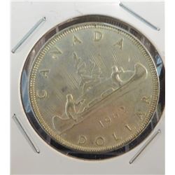 1962 Canadian Silver $1 Coin