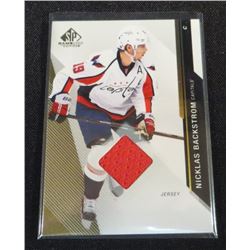 14-15 SP Game Used Gold Jersey Nicklas Backstrom