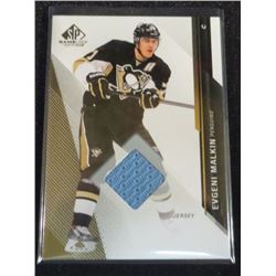 14-15 SP Game Used Gold Jerseys #14 Evgeni Malkin