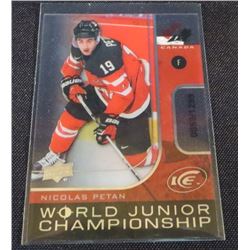 15-16 UD Ice World Juniors Nicolas Petan 859/1299