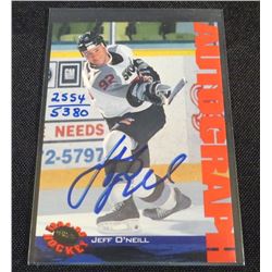 1994 Classic Autographs Jeff O'Neill