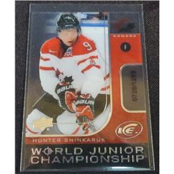 15-16 UD Ice World Juniors Hunter Shinkaruk