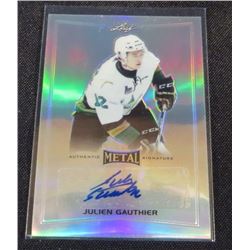 2014-15 ITG Leaf Metal #BAJG1 Julien Gauthier