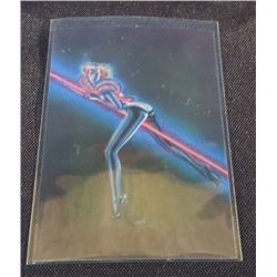 1993 Olivia II Neon Lady C4 Insert Card