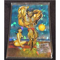 1992 Wolverine Prism Card #6
