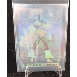1992 DC Comics Cosmic Holograms #DCH3 Deathstroke