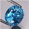 Image 1 : Top AAA Electric Blue Zircon 2.84 Cts {Flawless-VVS1}