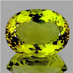 Natural Green Gold Lemon Quartz 71.25 Cts - FL