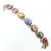 Image 2 : Natural Fancy Color Sapphire 73 Cts Bracelet
