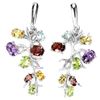 Image 1 : Natural Multi Gemstone Earrings