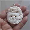 Image 1 : Hand Carved Dragon Pendant