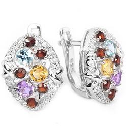 Natural Multi Gemstone EarRing