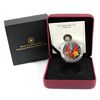 Image 1 : 2013 Canada $20 Venetian Glass Candy Cane Fine Silver Coin (TAX Exempt)