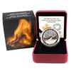 Image 1 : 2014 Canada $20 A Story of the Northern Lights - Howling Wolf Fine Silver Coin (outer cardboard slee