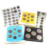 Image 1 : Estate Lot of World Coins. You will receive a 1987 Jersey Uncirculated 7-coin Set, 1988 Guernsey Unc
