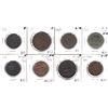 Image 1 : Estate Lot of 8x Canada Bank Tokens: 1812 LC-48A2; 960, 1837 LC-9A1; 521, 1837 LC-8A1; 522, 1844 PC-