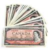 Image 1 : 25 x 1954 Modified Portrait $2.00 Notes. Various Signatures. 25 pcs.