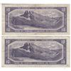 Image 2 : Complete Signature Type Set of the 1954 Devil's Face $10.00 Series. Included are Two 1954 Devil's Fa