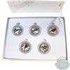 Image 1 : 2015 Canada $10 Colourful Songbirds of Canada Fine Silver 5-coin Set with Deluxe Box (TAX Exempt)