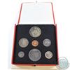 Image 1 : 1967 Canada Confederation Centennial 6-coin Specimen Set with Sterling Silver Confederation Medallio