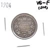 Image 1 : 1904 Canada 25-cent VG-F (Scratched)