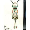 Image 2 : Zuni Inlay Bolo Tie - Joe Zuni*