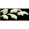 Image 1 : 5 Ivory Whales - Malcolm