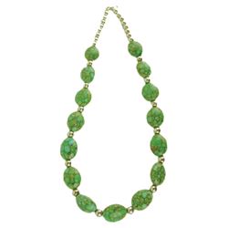 Turquoise Bead Necklace