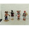 Image 2 : 4 Hopi Kachina Carvings