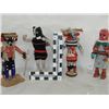 Image 4 : 4 Hopi Kachina Carvings