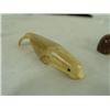Image 7 : Four Eskimo Ivory Carvings
