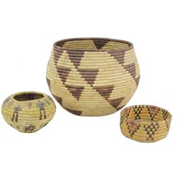 3 Basketry Items