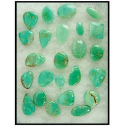 Chrysoprase(?) Cabochons