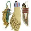 Image 1 : 3 Beaded Knife Sheaths